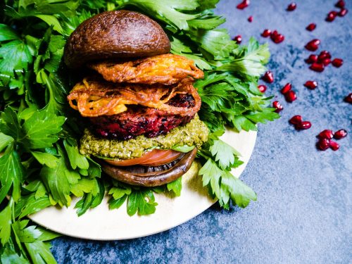 Portobello burger - Opskrift på verdens lækreste vegetarburger - Glutenfri